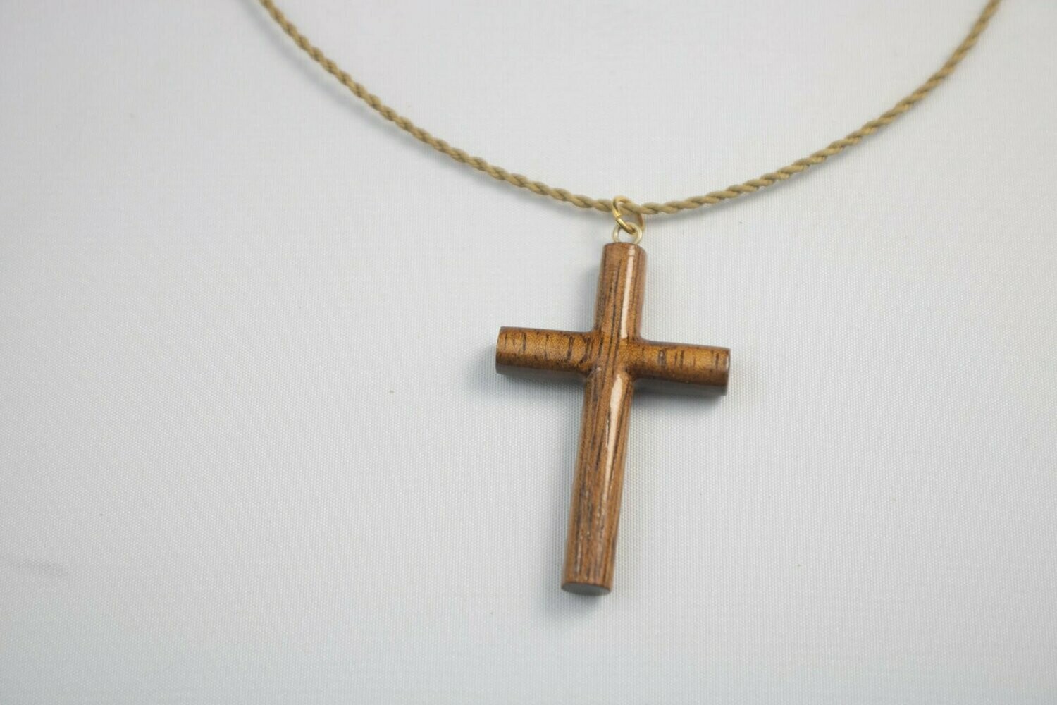 Koa Cross Pendant