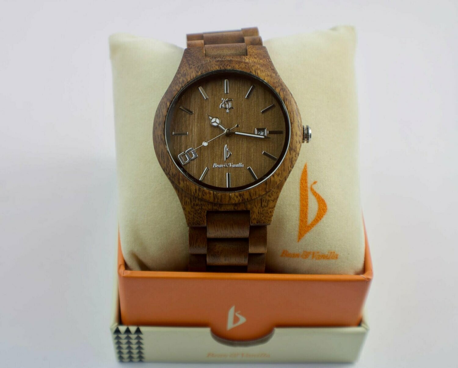Wave Rider Koa Watch