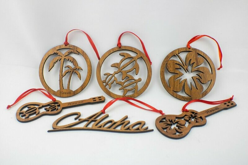 Koa Wood Ornaments