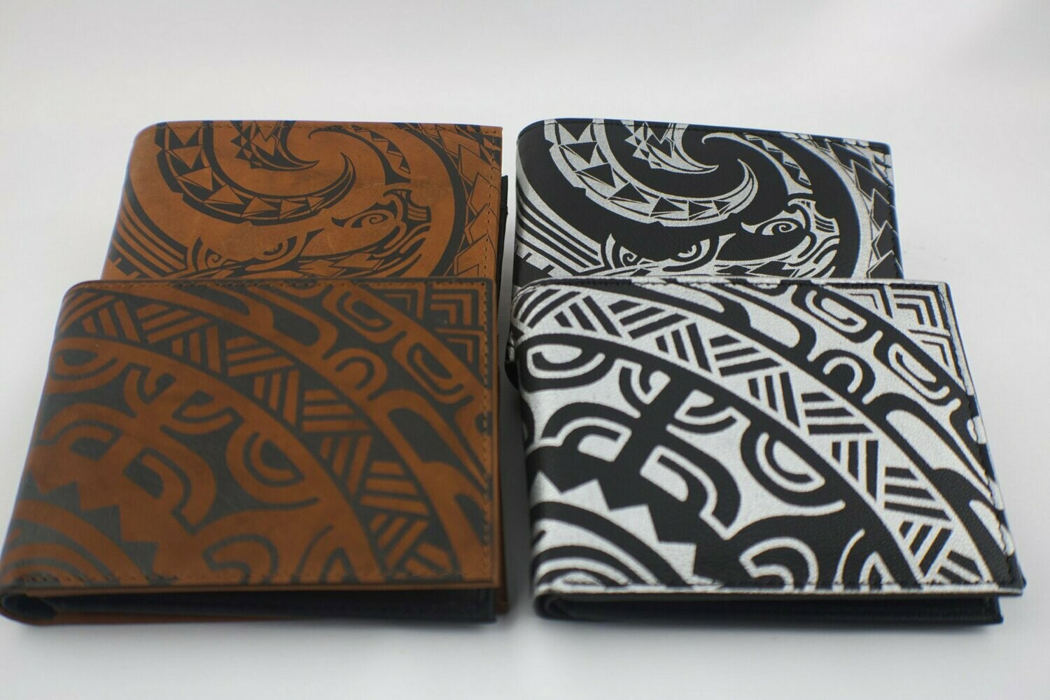 NA KOA Flip Leather Wallet
