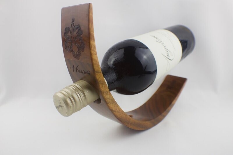 Koa Wine Bottle Holder