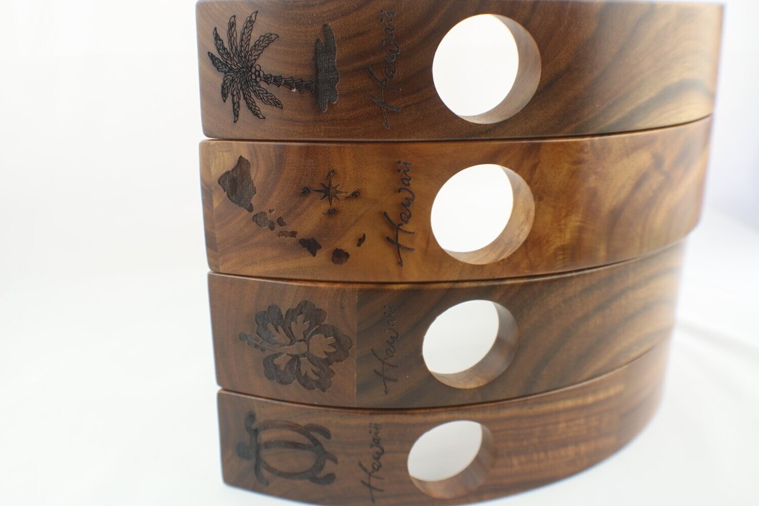 Koa Wine Bottle Holder