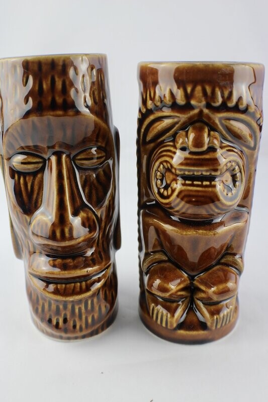 Vintage Orchids of Hawaii Tiki Mugs "New"