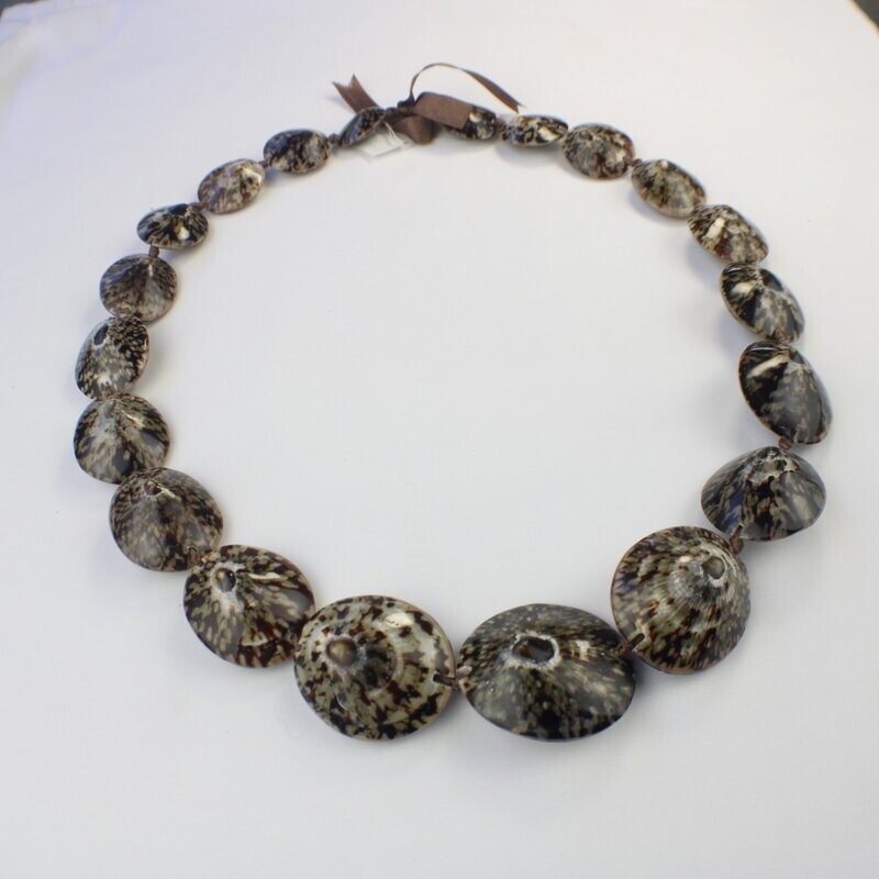 Hawaiian Opihi Limpet Shell Lei  Necklace