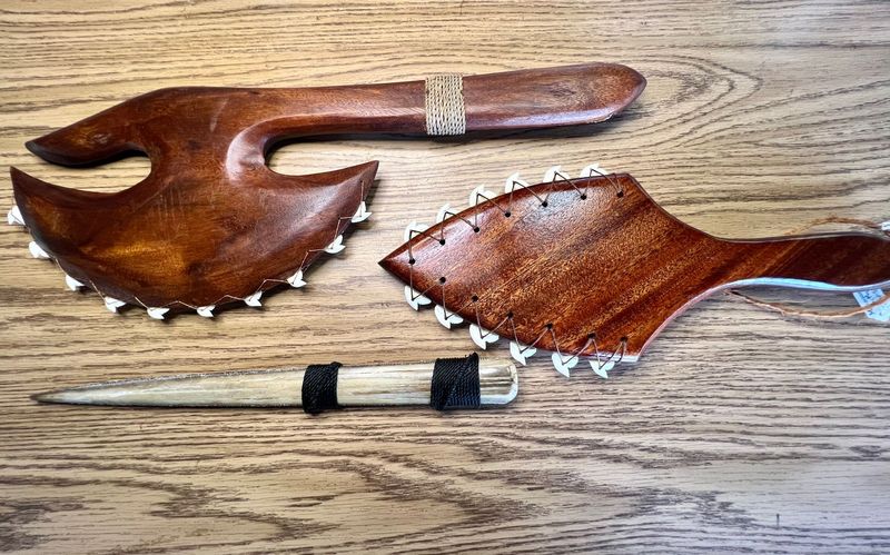 Polynesian War Clubs & Weapons