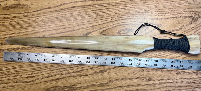 Hawaiian Swordfish Broadbill Dagger/Sword Weapon 22”