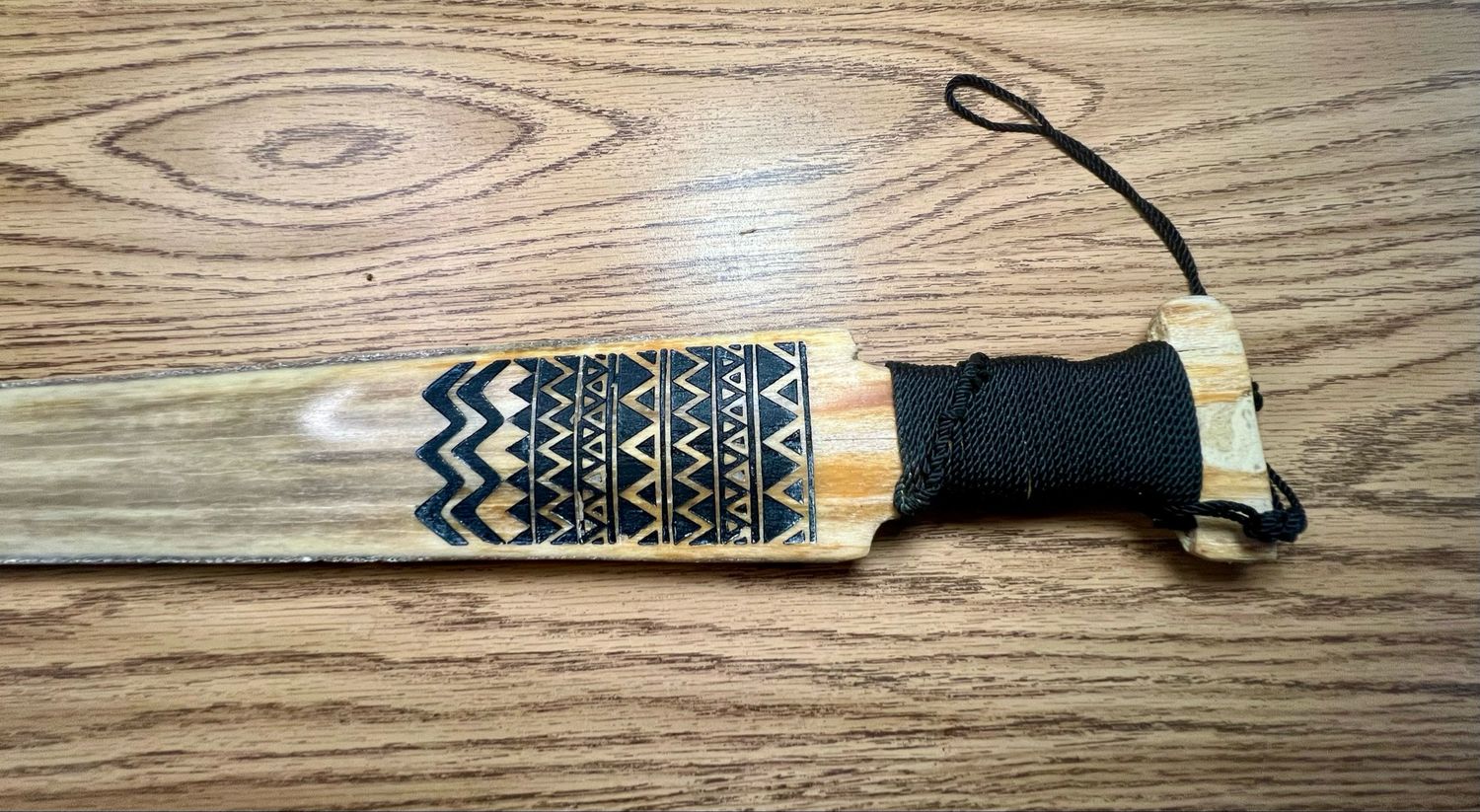 Hawaiian Swordfish Broadbill Dagger/Sword Weapon 30” Engraved