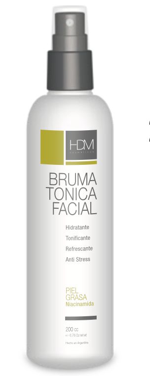 BRUMA TONICA FACIAL PIEL GRASA C/NIACINAMIDA