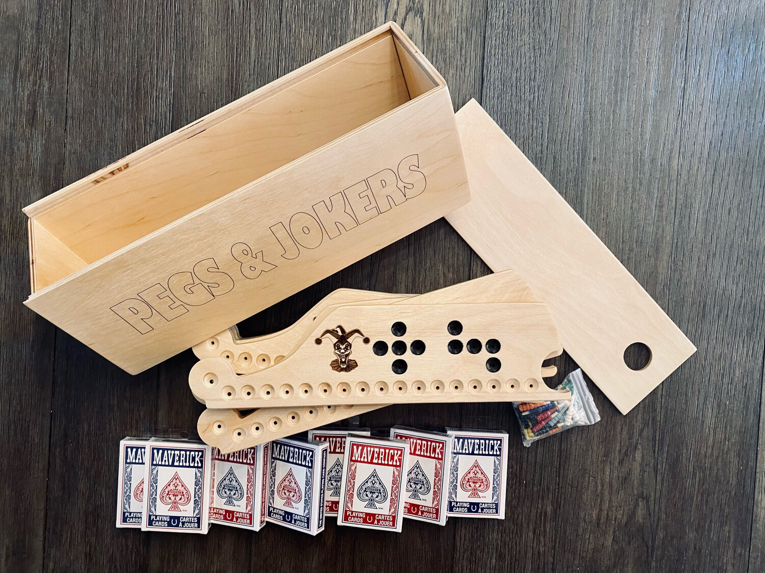 Pegs And Jokers Board Game
