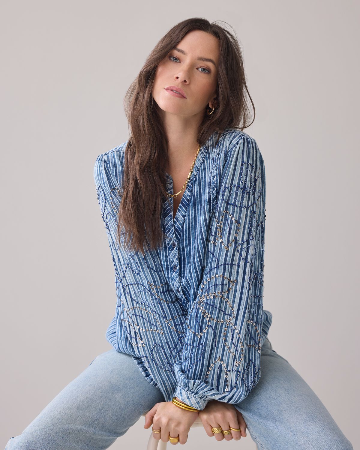 2S3218-12180 denim blauw
