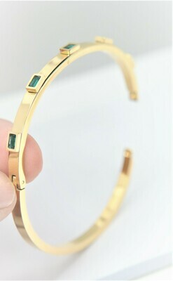 Designer personalized trendy bracelet with stones