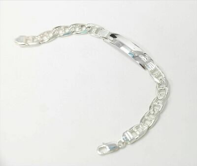 Personalized high-quality 925 sterling silver bracelet made in Italy