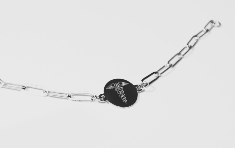 Fabulous contemporary medical bracelet