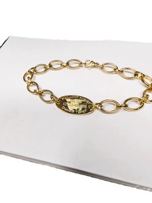 Bracelet médical personnalisé, sobre et élégant