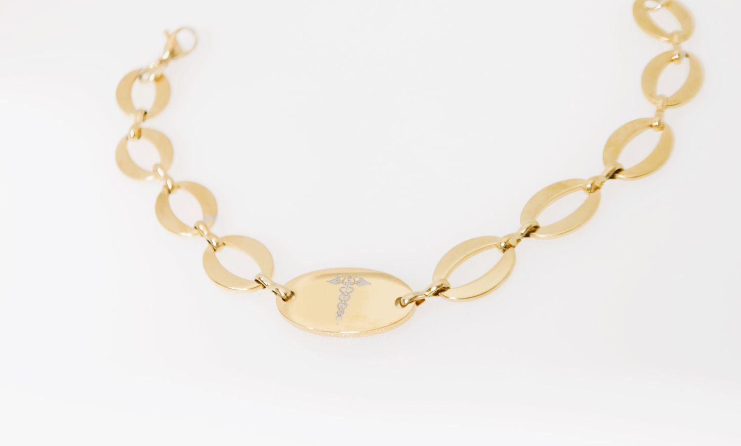 Elegant medical bracelet