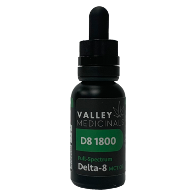 Valley Medicinals Delta-8 THC Full Spectrum Tincture 1800MG