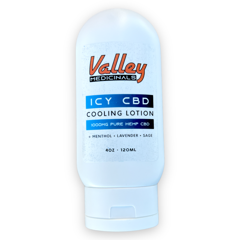 Valley Medicinals’ Icy CBD Lotion 1000MG