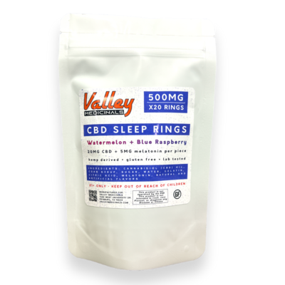 Valley Medicinals&#39; CBD + Melatonin Sleep Rings