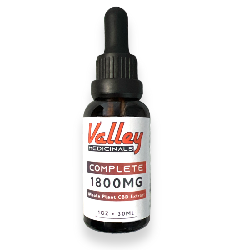 Valley Medicinals&#39; COMPLETE Full Spectrum Tincture