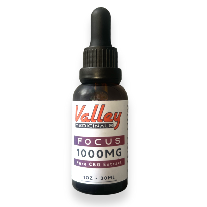 Valley Medicinals&#39; FOCUS CBG Tincture 1000MG