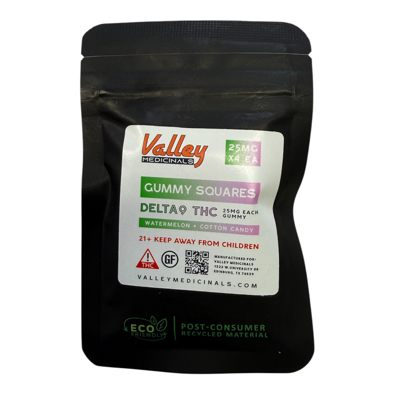 Vegan THC D9 Mega Strips 100MG 4/PK Vegan THC D9 Mega Strips 100MG 4/PK