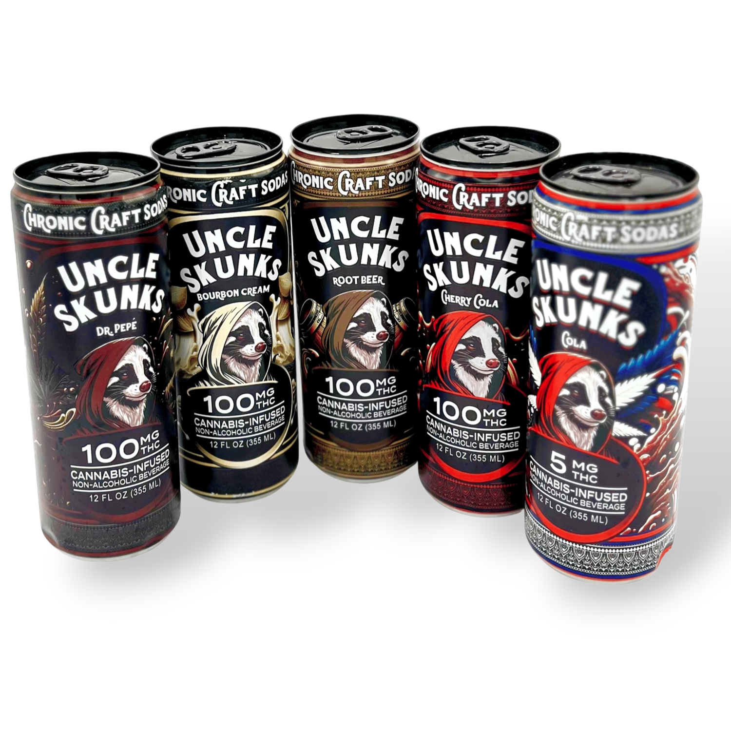Uncle Skunk’s 100 MG THC Infused Soda