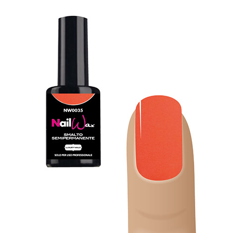Luxury nails semipermanente N 35 colore arancione