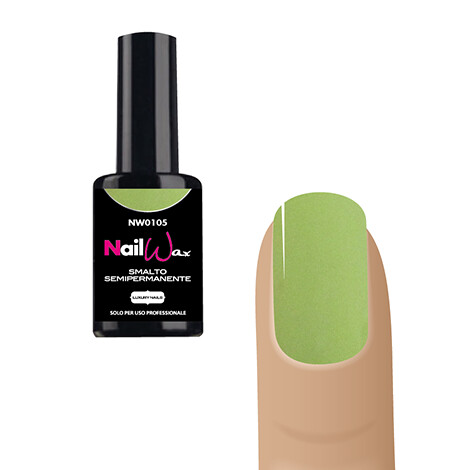 Luxury nails semipermanente N105 verde pastello chiaro