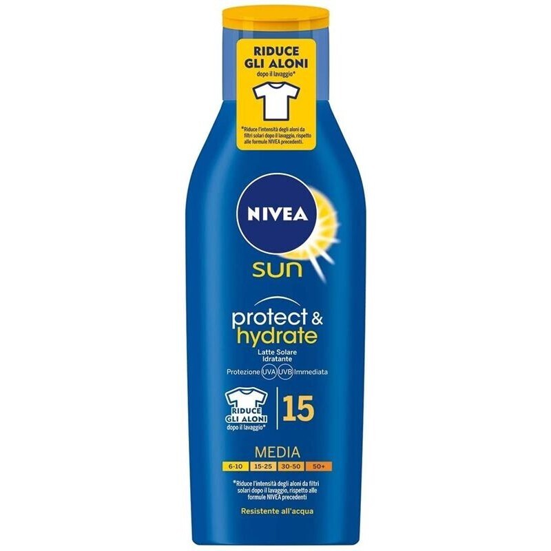 Latte solare protezione 15