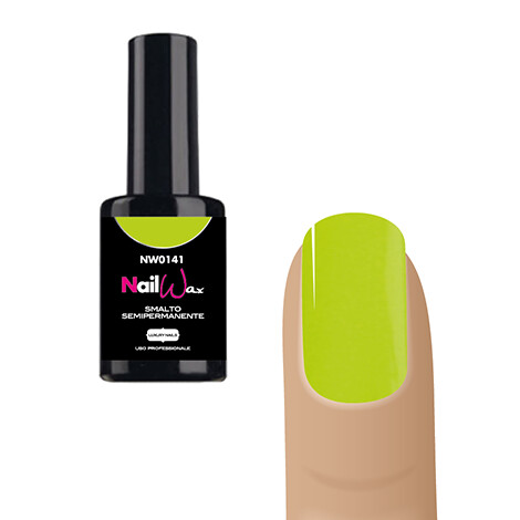 Luxury nails semipermanente N 141 verde limone fluo