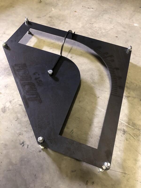 90 Degree Exhaust Tube Bend Templates