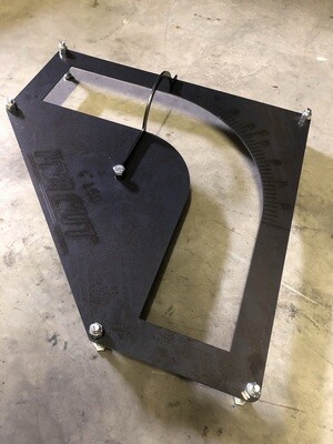 90 Degree Exhaust Tube Bend Templates