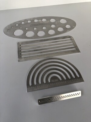 Pro Cut Bead Rolling templates