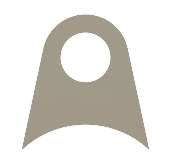 Brake line tabs