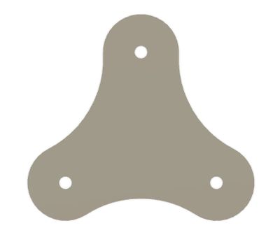 3 Bolt plate 3 Bolt plate
