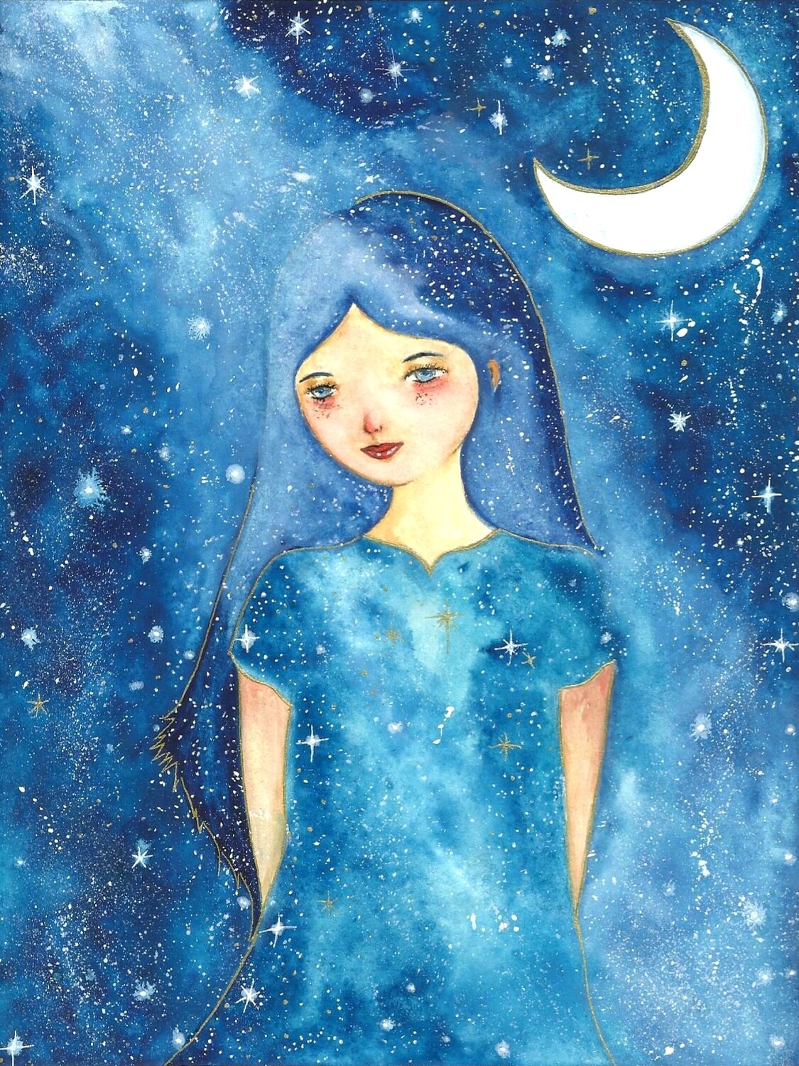 "Cosmic Child" Art Print "Cosmic Child" Art Print
