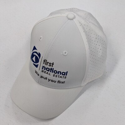 First National Cap - White
