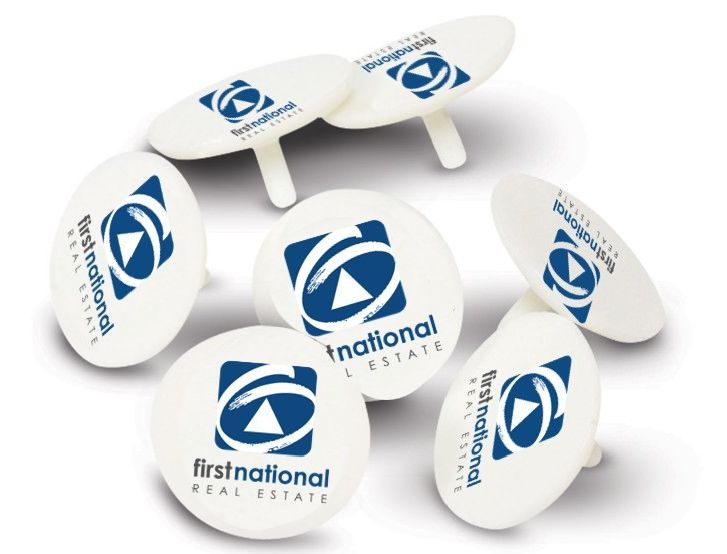 FN plastic golf ball marker