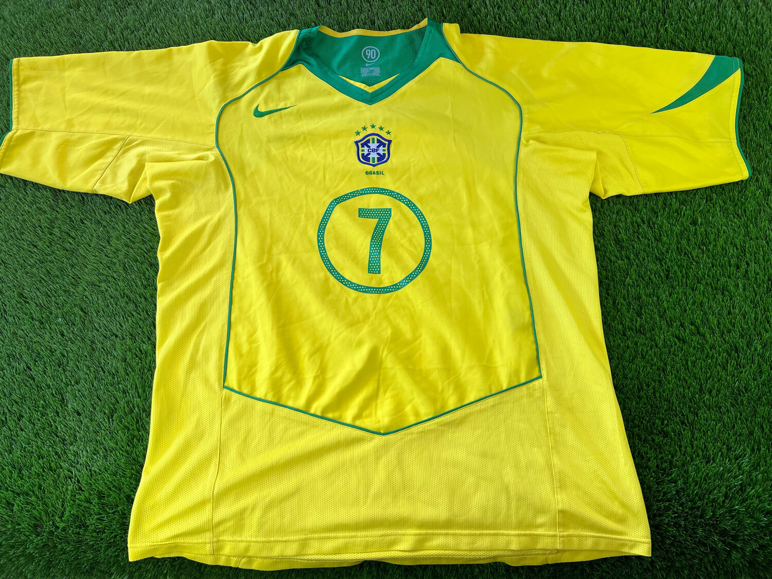 נבחרת ברזיל מדי בית 2004-2006 #7 רונאלדיניו