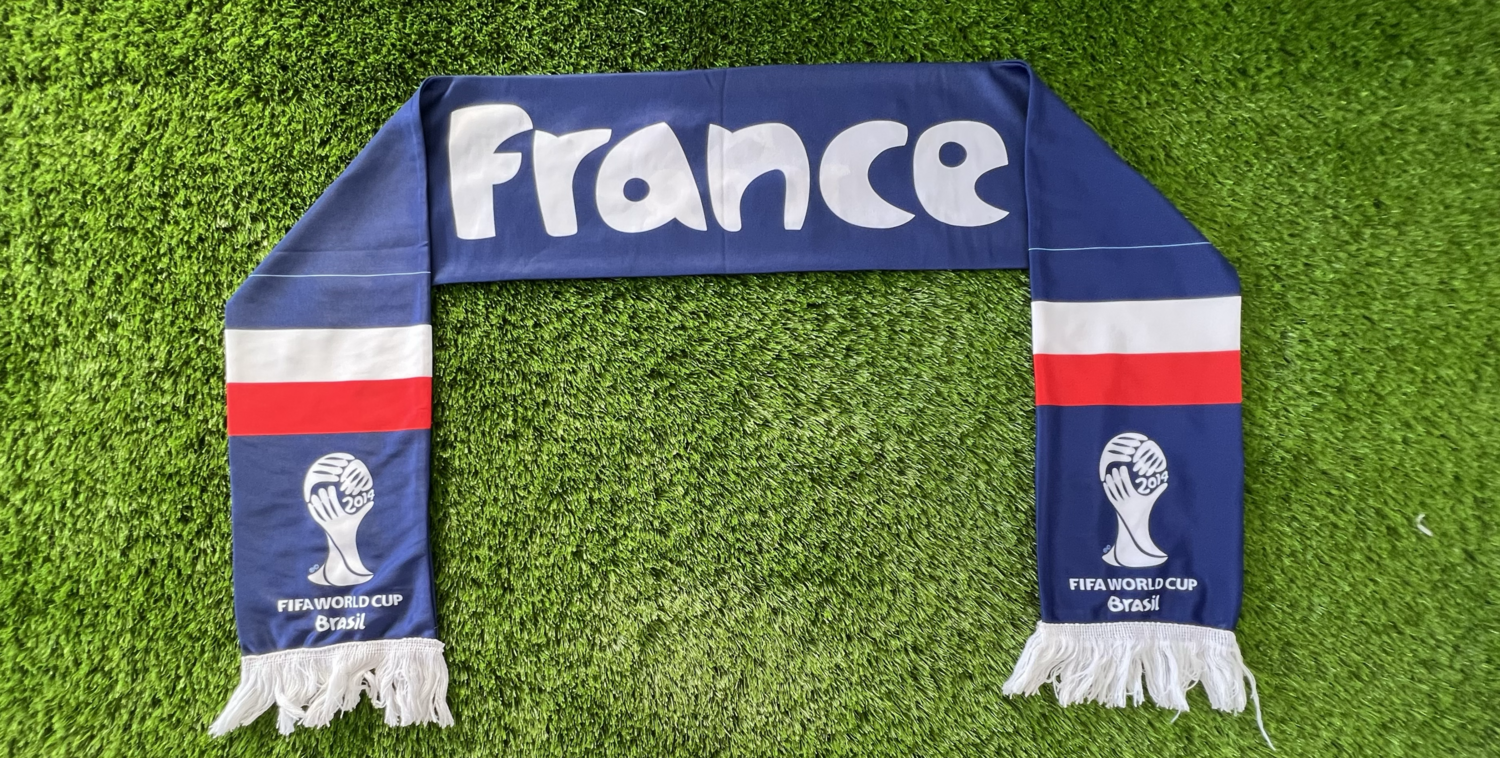 צעיף אוהדים נבחרת צרפת מונדיאל 2014