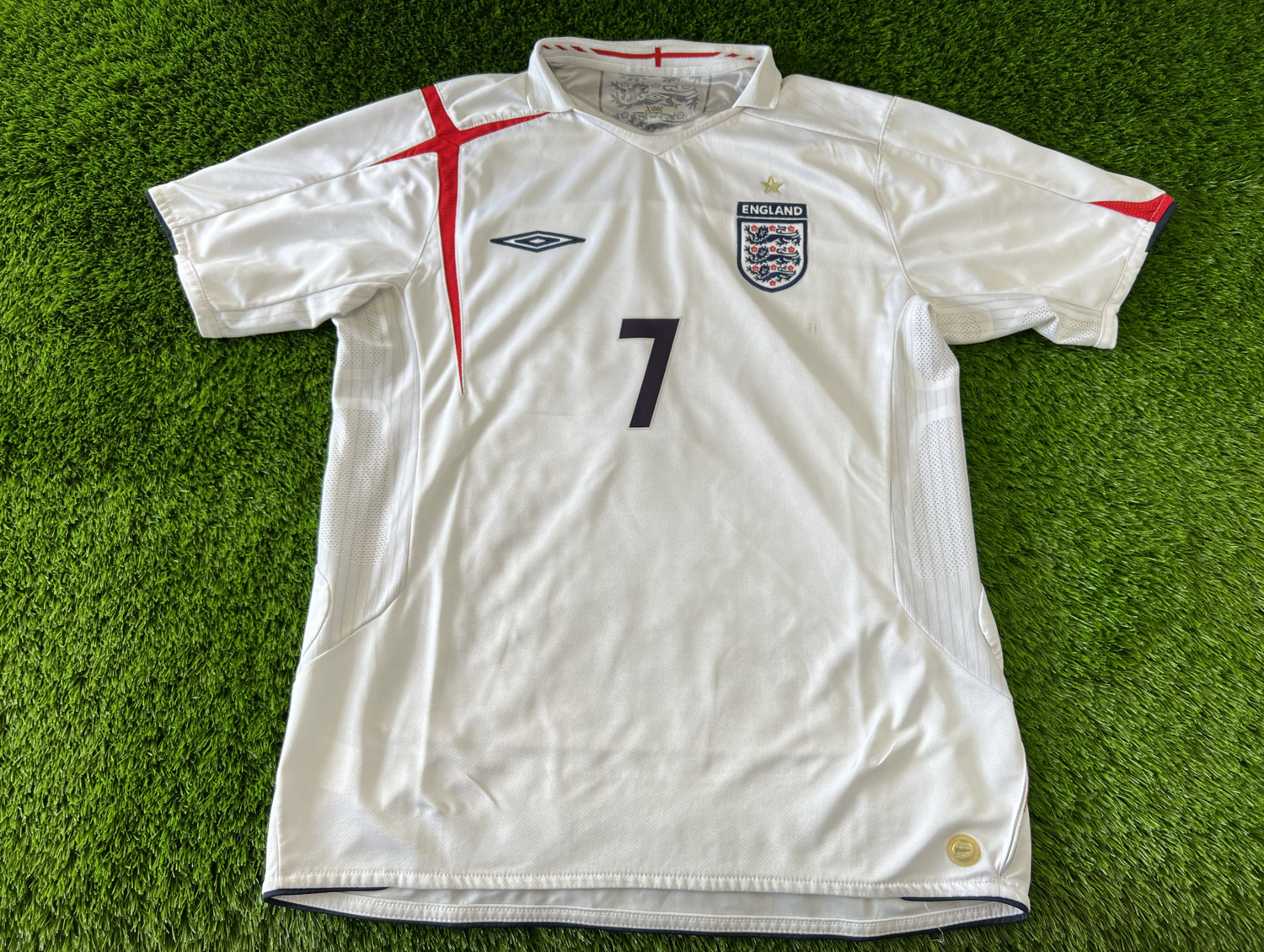נבחרת אנגליה מדי בית 2006 #7 בקאהם