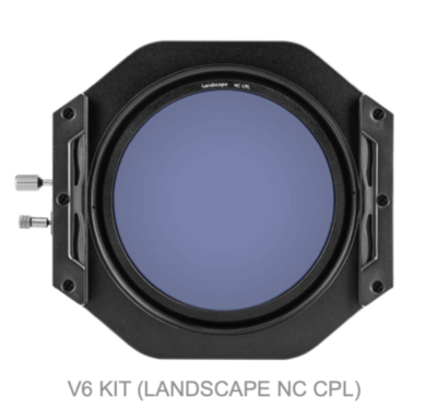 NiSi 100mm Filter houder kit V6 met Landscape CPL