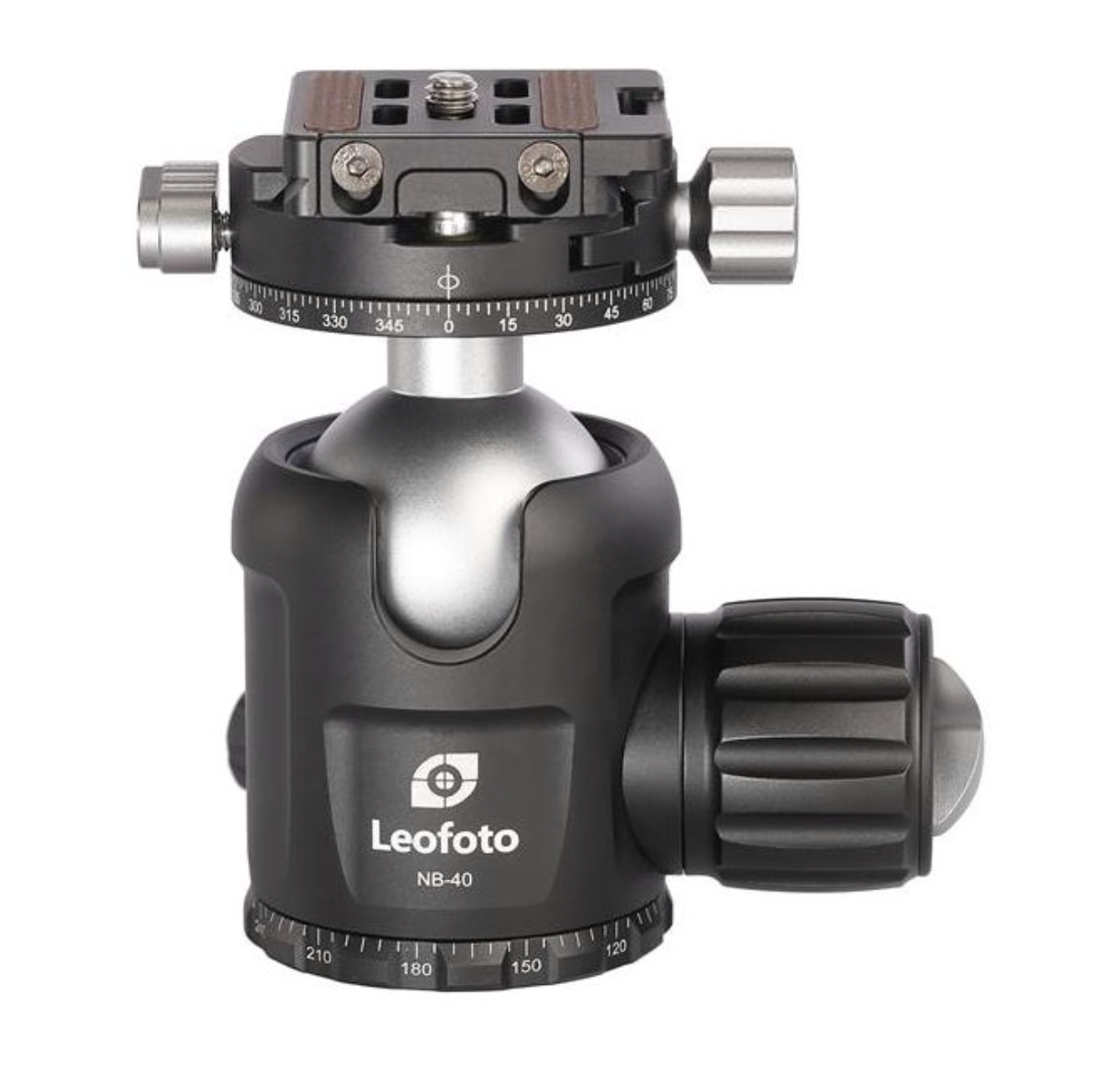 Leofoto Balhoofd NB-40 + Snelkoppelingsplaatje NP-50 met PC