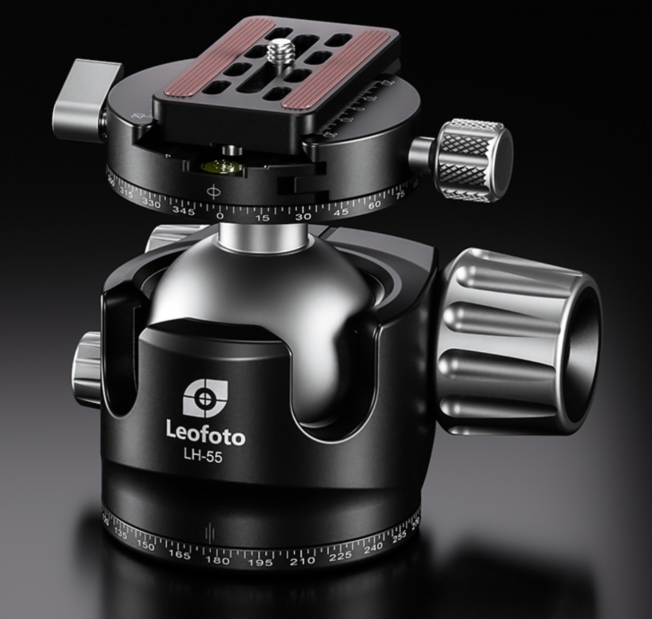 Leofoto LH-55R + RH-3 55mm