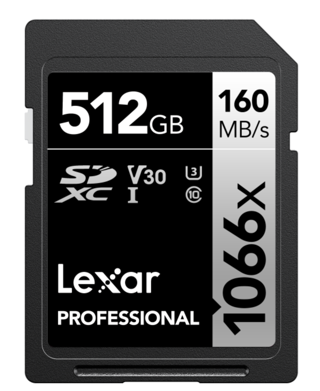 Lexar SD Pro Silver Series UHS-I 1066x V30  512GB
