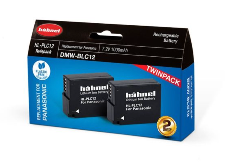 Hähnel HL-PLC12 Li-Ion accu Twin Pack