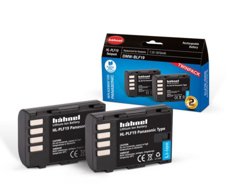 Hähnel HL-PLF19 Panasonic Type Twin Pack