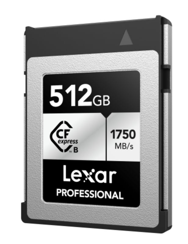 Lexar CFexpress PRO Type B Silver series 512GB - R1750/W1300MB/s