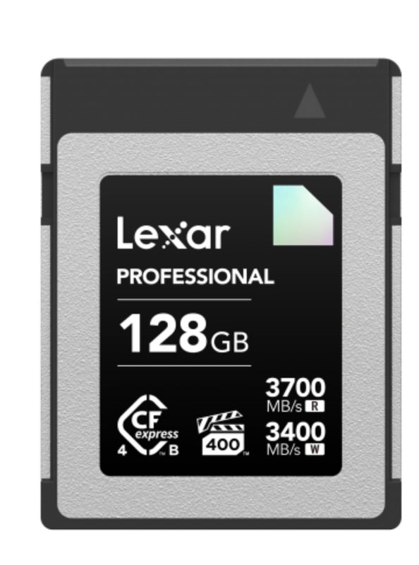 Lexar CFexpress PRO Type B DIAMOND 4.0 Series 128GB - R3700/W3400MB/s - VPG400