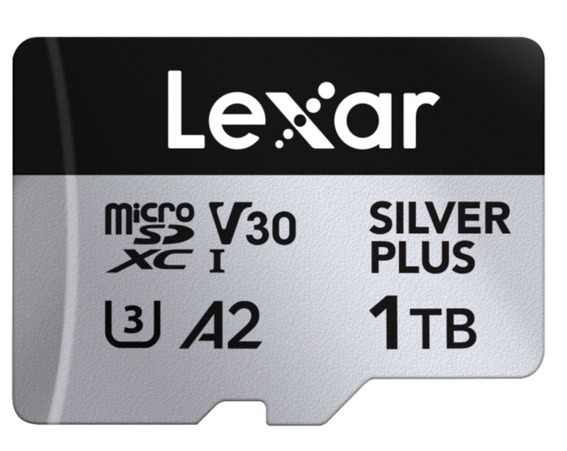 Lexar microSDXC Silver Plus UHS-1  1TB V30 R205/W150MB/s